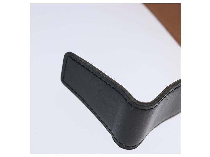 Hermès Cinturón HERMES Constance Cinturón de Cuero 32,3" Negro Oro Auth bs17456 Dorado - vista 9