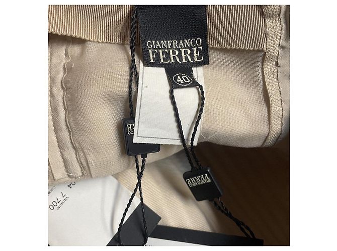 Falda mini marfil Gianfranco Ferré - Años 2000 Crudo - vista 6