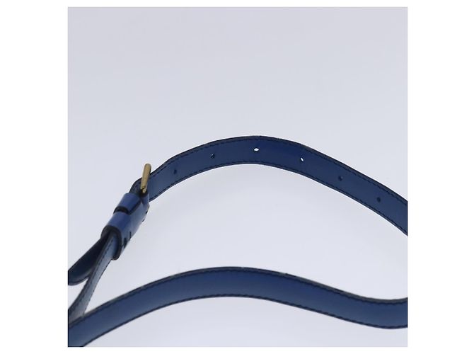 Saint-Cloud LOUIS VUITTON Borsa a Spalla Epi Saint Cloud GM Blu Toledo M52195 LV Auth ar12563 - vista 14
