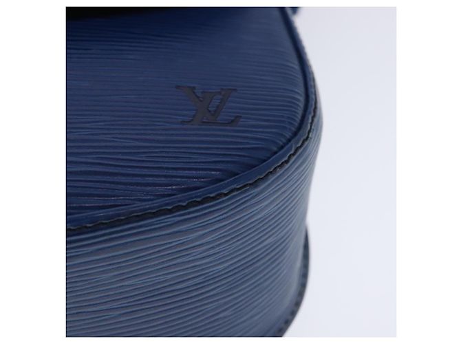 Saint-Cloud LOUIS VUITTON Borsa a Spalla Epi Saint Cloud GM Blu Toledo M52195 LV Auth ar12563 - vista 16