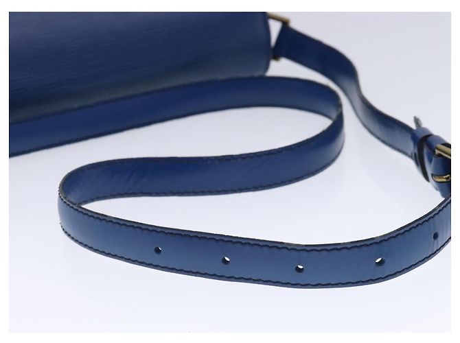 Saint-Cloud LOUIS VUITTON Borsa a Spalla Epi Saint Cloud GM Blu Toledo M52195 LV Auth ar12563 - vista 7