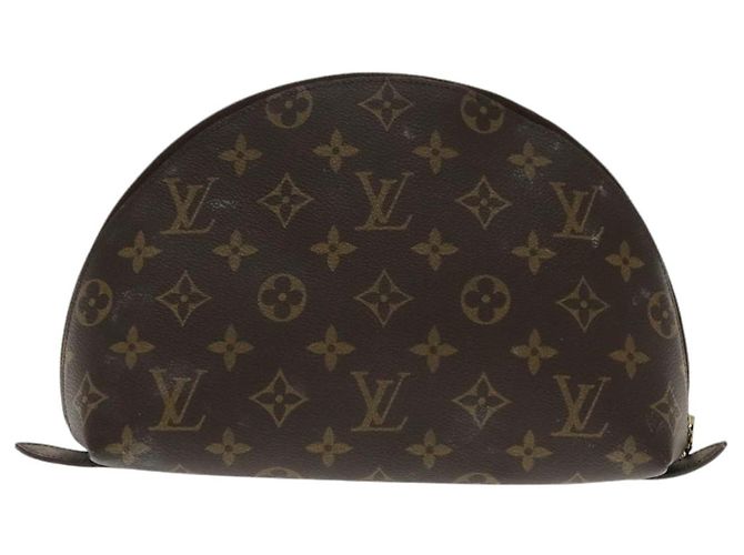 LOUIS VUITTON Pochette Cosmética Demi Ronde Monogram M47520 LV Auth 94328 - vista 13