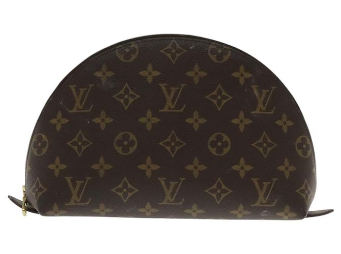 LOUIS VUITTON Pochette Cosmética Demi Ronde Monogram M47520 LV Auth 94328 - vista 2