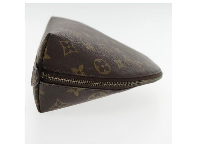 LOUIS VUITTON Pochette Cosmética Demi Ronde Monogram M47520 LV Auth 94328 - vista 4