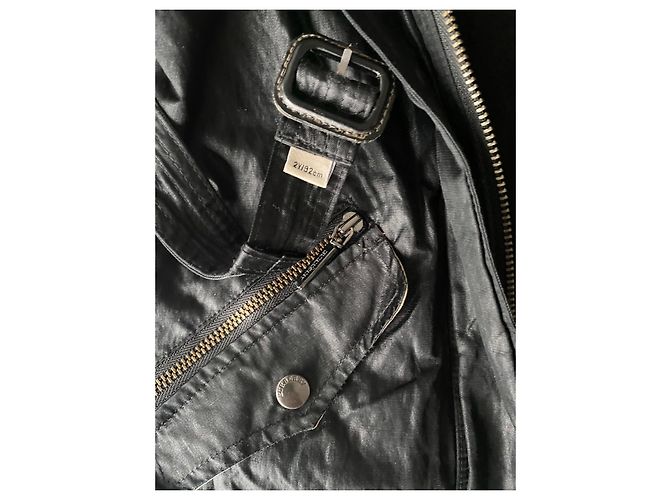 Imperméable Burberry noir avec capuche Taille 2 ans - vue 5