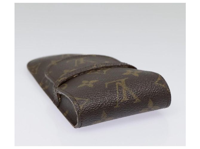 Estojo para óculos Louis Vuitton Marrom - vista 4