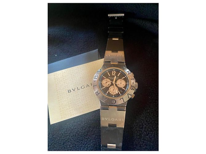 Autre Marque BVLHARI Diagono 44 mm Nero - vista 2