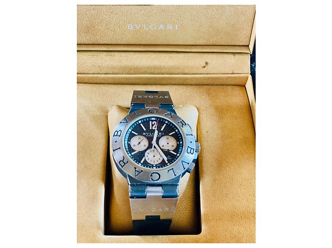 Autre Marque BVLHARI Diagono 44 mm Nero - vista 7