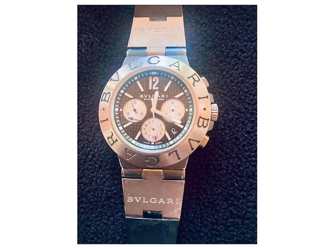 Autre Marque BVLHARI Diagono 44 mm Nero - vista 8