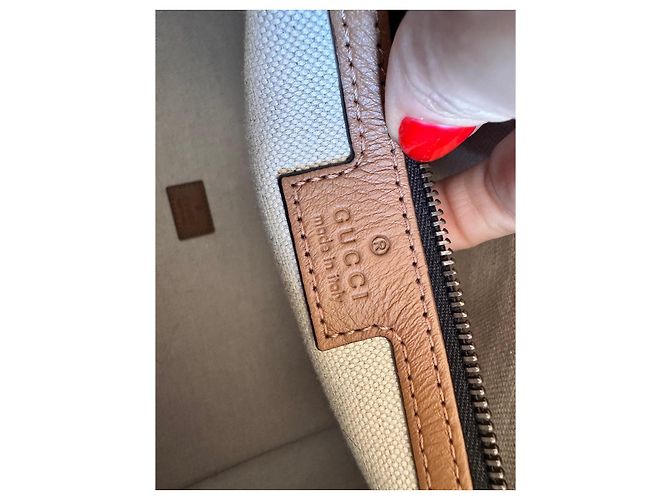 Bolso de viaje Gucci Ophidia Marrón claro - vista 12