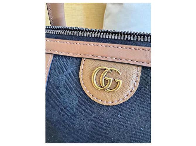 Bolso de viaje Gucci Ophidia Marrón claro - vista 5