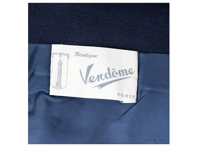 Autre Marque Galitzine Couture Jacke Blau Marineblau - Ansicht 12