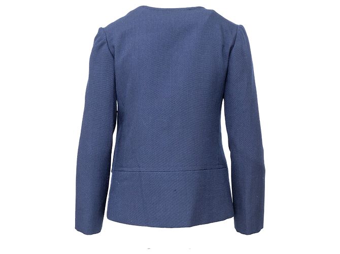 Autre Marque Galitzine Couture Jacke Blau Marineblau - Ansicht 3