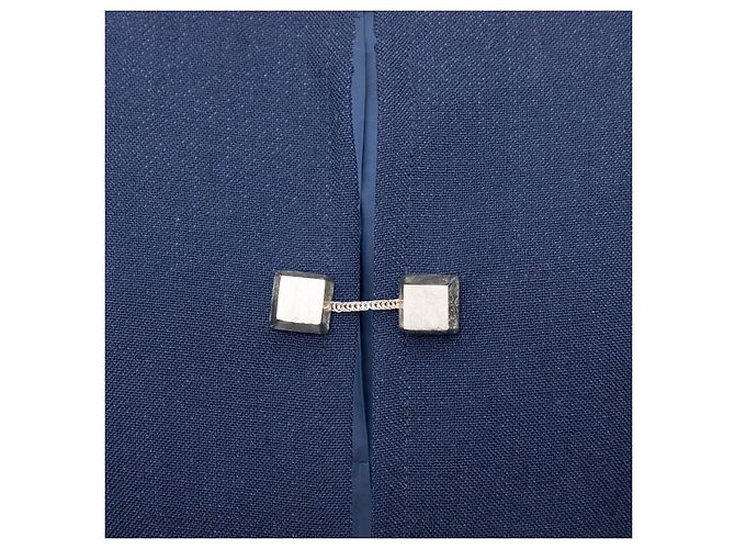 Autre Marque Galitzine Couture Jacke Blau Marineblau - Ansicht 5