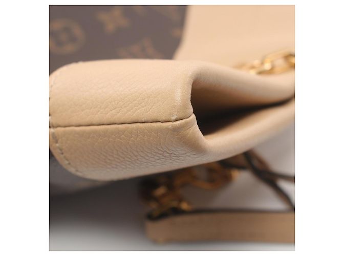 Borsa tote Pallas Shopper Monogram Dune di Louis Vuitton Marrone Beige - vista 8