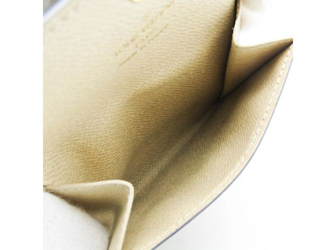 Monedero Ludlow Monogram Dentelle Louis Vuitton Castaño Dorado - vista 4