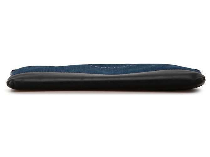 Borsa Clutch Balenciaga Navy Clip M Nero - vista 3