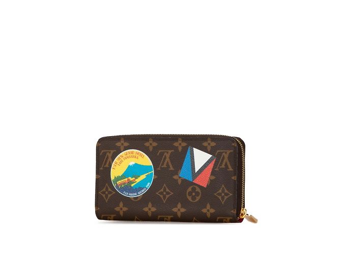 Runder langer Geldbeutel TYO Patch Vivienne Monogram Louis Vuitton Braun - Ansicht 2