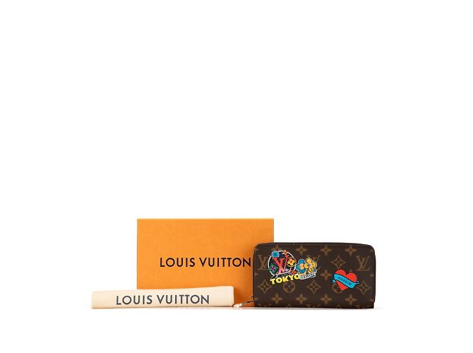 Runder langer Geldbeutel TYO Patch Vivienne Monogram Louis Vuitton Braun - Ansicht 7