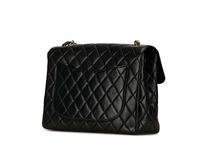 Borsa a Spalla Chanel Matelassé 30 Coco Mark Chain Nero - vista 2