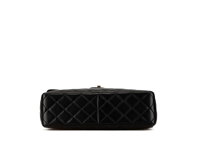 Borsa a Spalla Chanel Matelassé 30 Coco Mark Chain Nero - vista 3