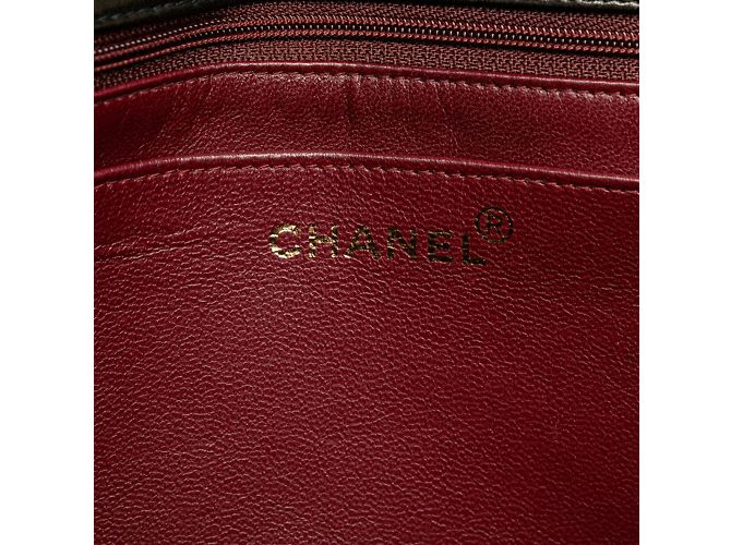 Borsa a Spalla Chanel Matelassé 30 Coco Mark Chain Nero - vista 6
