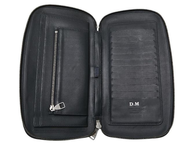 Portafoglio lungo organizer Damier Infini Louis Vuitton Blu navy - vista 5