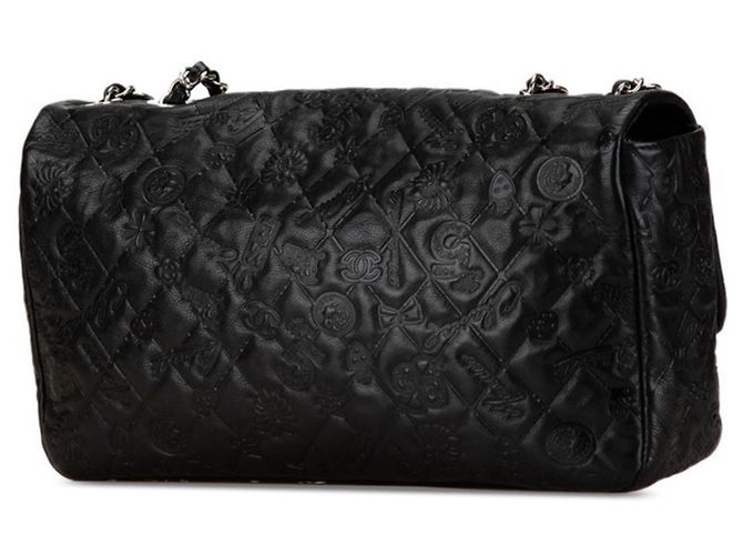 Borsa Icon Matelassé Chanel Nero - vista 2