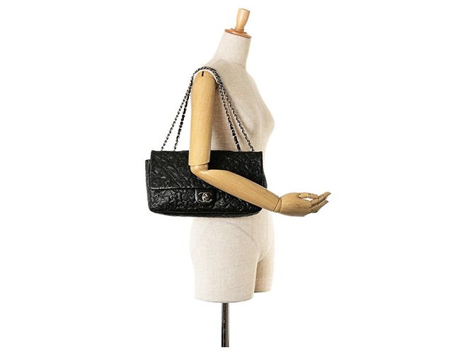 Borsa Icon Matelassé Chanel Nero - vista 8