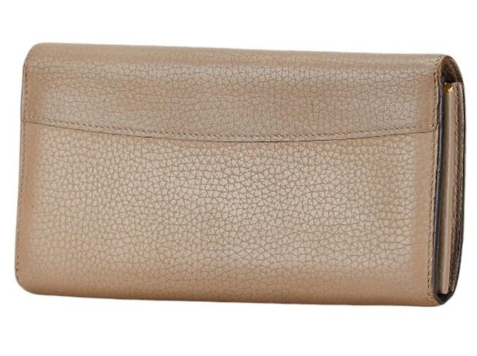 Cartera Larga Capucines de Louis Vuitton Beige - vista 2