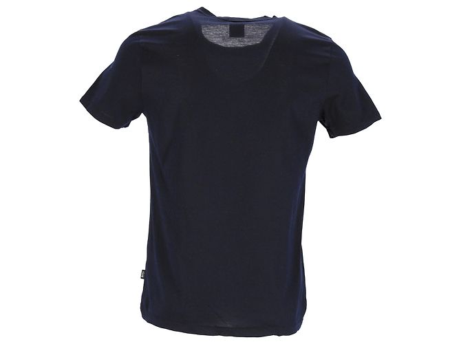 T-shirt Slim Fit Boss Hugo Boss in cotone blu navy - vista 3