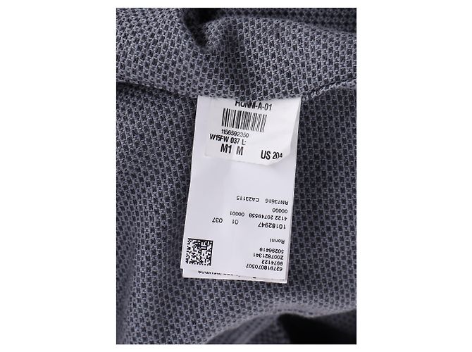 Hugo Boss Camicia button-down Boss Hug Boss Slim Fit in cotone grigio - vista 12
