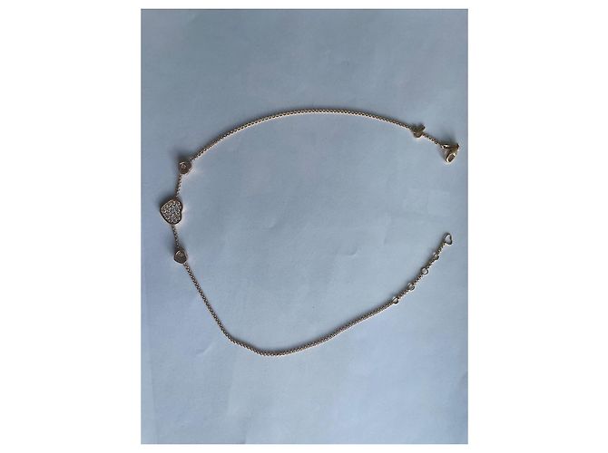 Collar Chopard Happy Heart oro rosa - vista 2