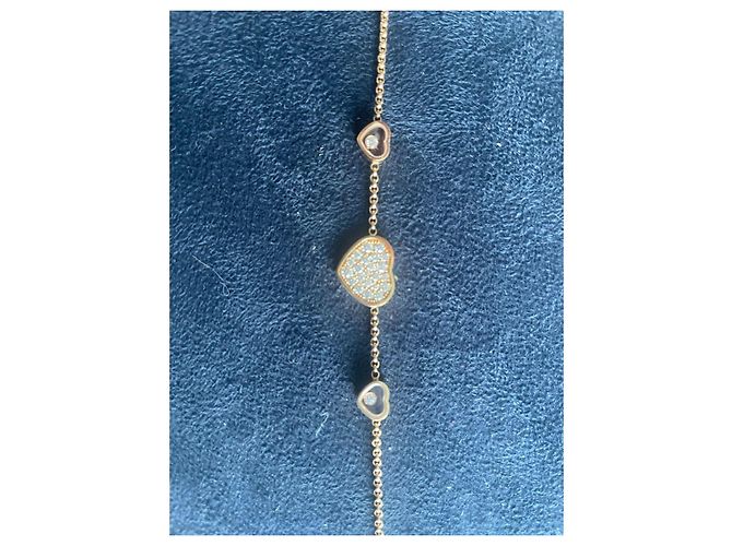 Collar Chopard Happy Heart oro rosa - vista 5