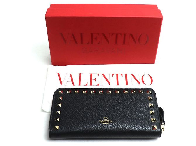 Portafoglio con zip Rockstud Valentino Garavani - vista 6