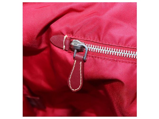 PRADA Nylon Tote Bag in Pink Silver authentisch mr613 Silber - Ansicht 22