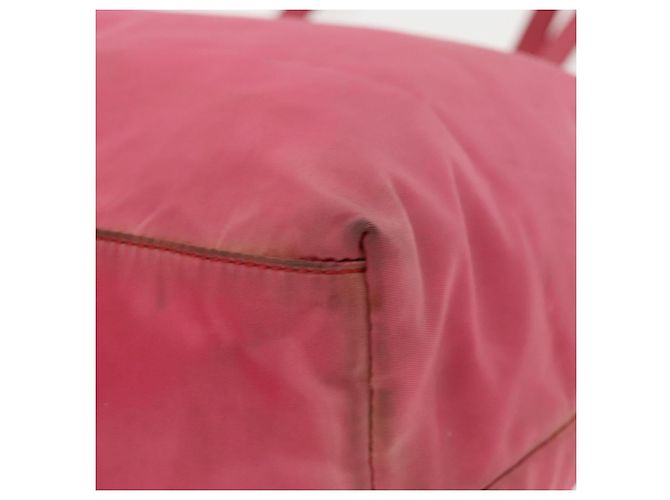 PRADA Nylon Tote Bag in Pink Silver authentisch mr613 Silber - Ansicht 9