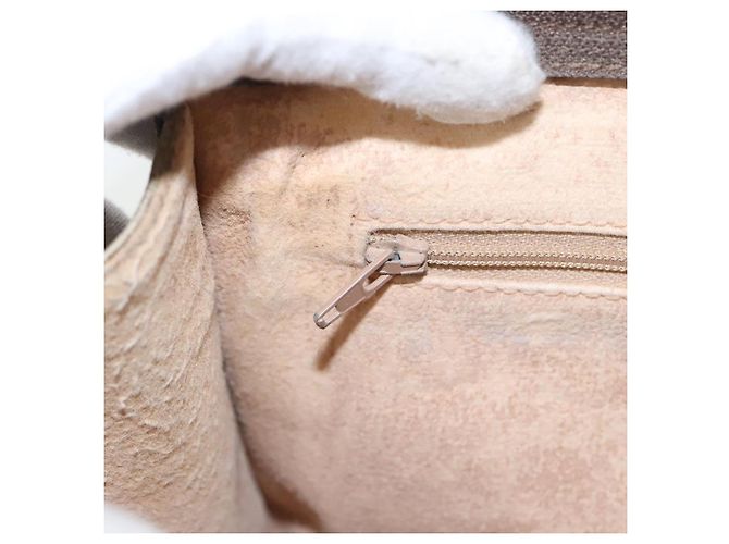 GUCCI GG Supreme Clutch Bag PVC Beige 97 01 037 Auth 95525 - vista 21