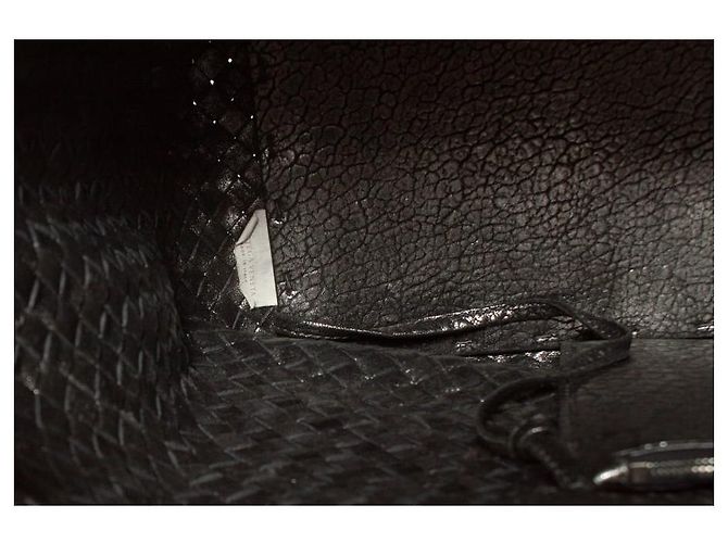 Bottega Veneta, Tote cabas metallico limitato Nero Argento - vista 9