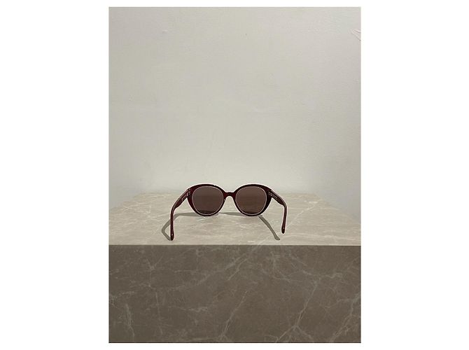 Gafas de sol CHANEL T. Plástico Burdeos - vista 4