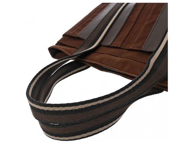 Hermès Borsa Tote MM Troca Orizzontale Hermes Marrone - vista 4