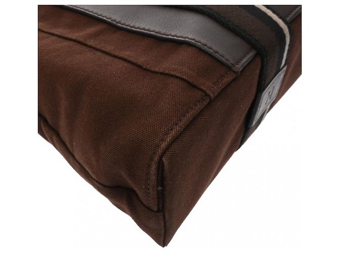 Hermès Borsa Tote MM Troca Orizzontale Hermes Marrone - vista 7