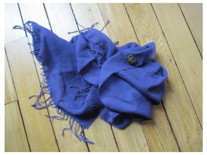 Sciarpa Fendi in lana viola Porpora - vista 4