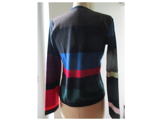 Sonia Rykiel Pull cachemire, taille 44. Multicolore - vue 2