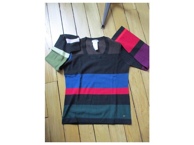 Sonia Rykiel Pull cachemire, taille 44. Multicolore - vue 4