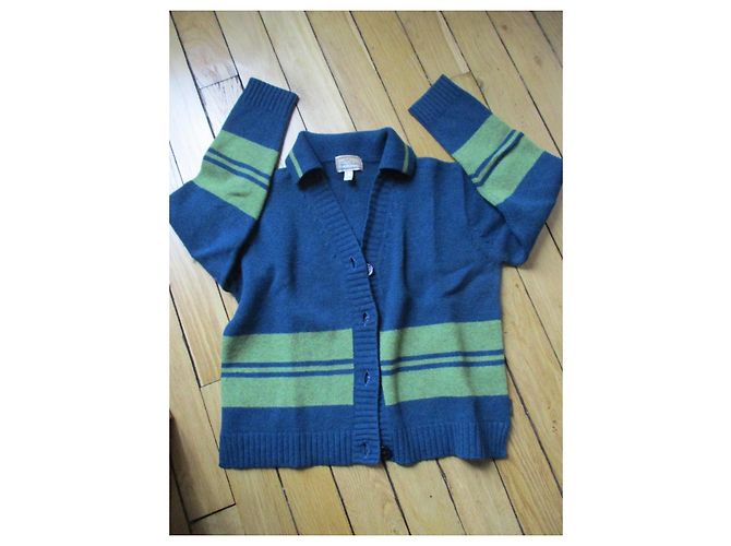 Thomas Burberry Wollweste Größe L Mehrfarben - Ansicht 6