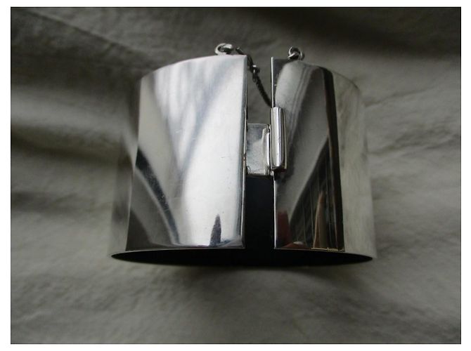 Céline "Minimal" Armreif, silber. - Ansicht 3