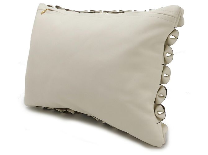 Coussin Champ de Fleurs Les Petits Nomades de Louis Vuitton Écru - vue 3