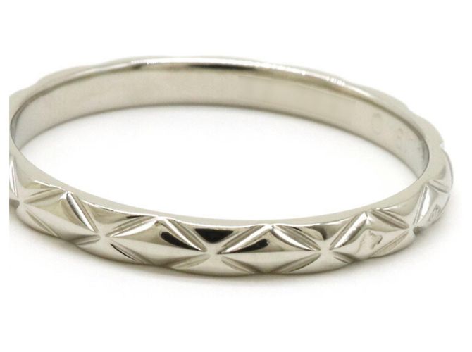 Chanel Coco Crush Matelassé Ring aus Platin - Ansicht 6