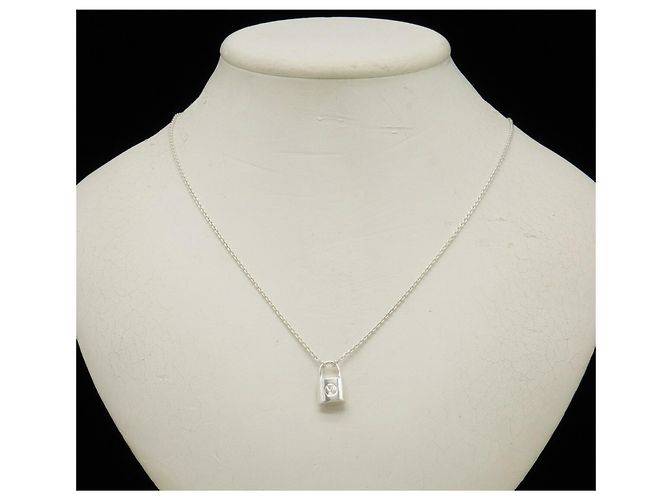 Collana Silver Lockit UNICEF di Louis Vuitton Argento - vista 8